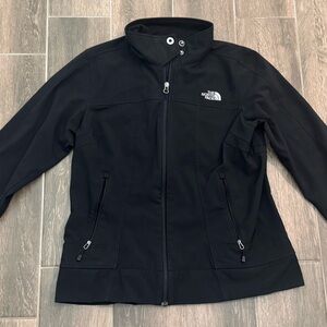 North Face Black Softshell Jacket